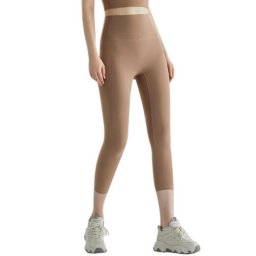 基础款丨薄款裸感 无尺码 瑜伽七分裤女 商品图4