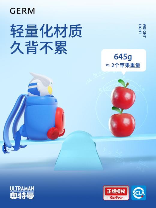 GERM奥特曼儿童背包幼儿园双肩包旅行包  AY 商品图5