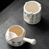 【日用百货】-日式诗文侧把壶蜡烛温茶烤茶炉 商品缩略图1