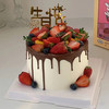 朱古力草莓-水果生日蛋糕 商品缩略图0