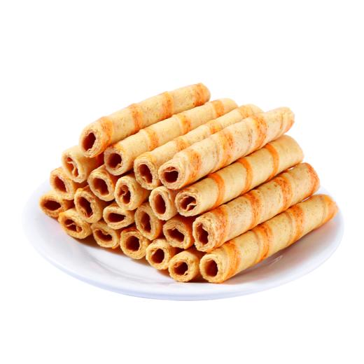 佬食仁芝士空心卷整箱手工鸡蛋卷无夹心脆卷健康零食饼干下午茶 商品图0