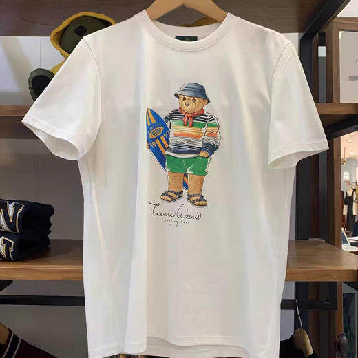 小熊男装夏装新款针织休闲服装TNRW23S311F 商品图2