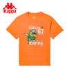 Kappa卡帕运动短袖2023新款男图案印花T恤纯棉休闲圆领半袖夏多色 商品缩略图2