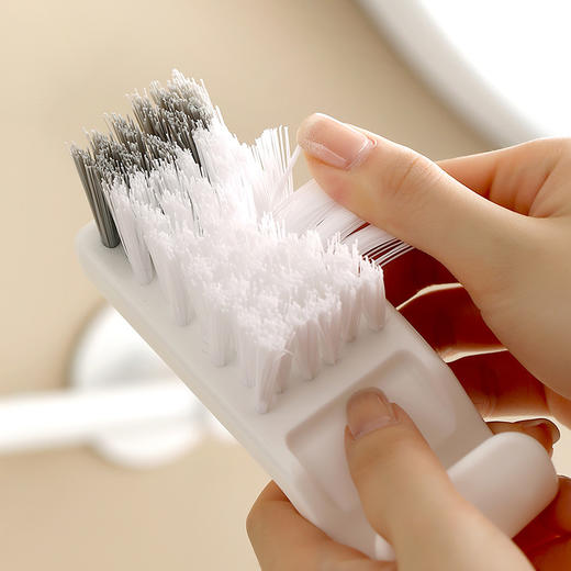 FaSoLa 缝隙刷多功能清洁刷可悬挂浴室刷窗户槽沟清洁神器 商品图3