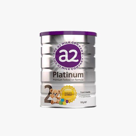 澳洲a2 Platinum白金2段适用年龄6-12个月儿童奶粉900g（不参与满赠活动）[福利品] 商品图0
