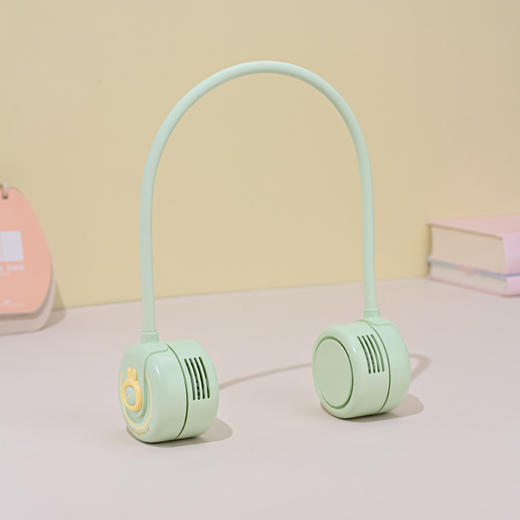 陶艺轩挂脖风扇（颜色随机） 商品图1