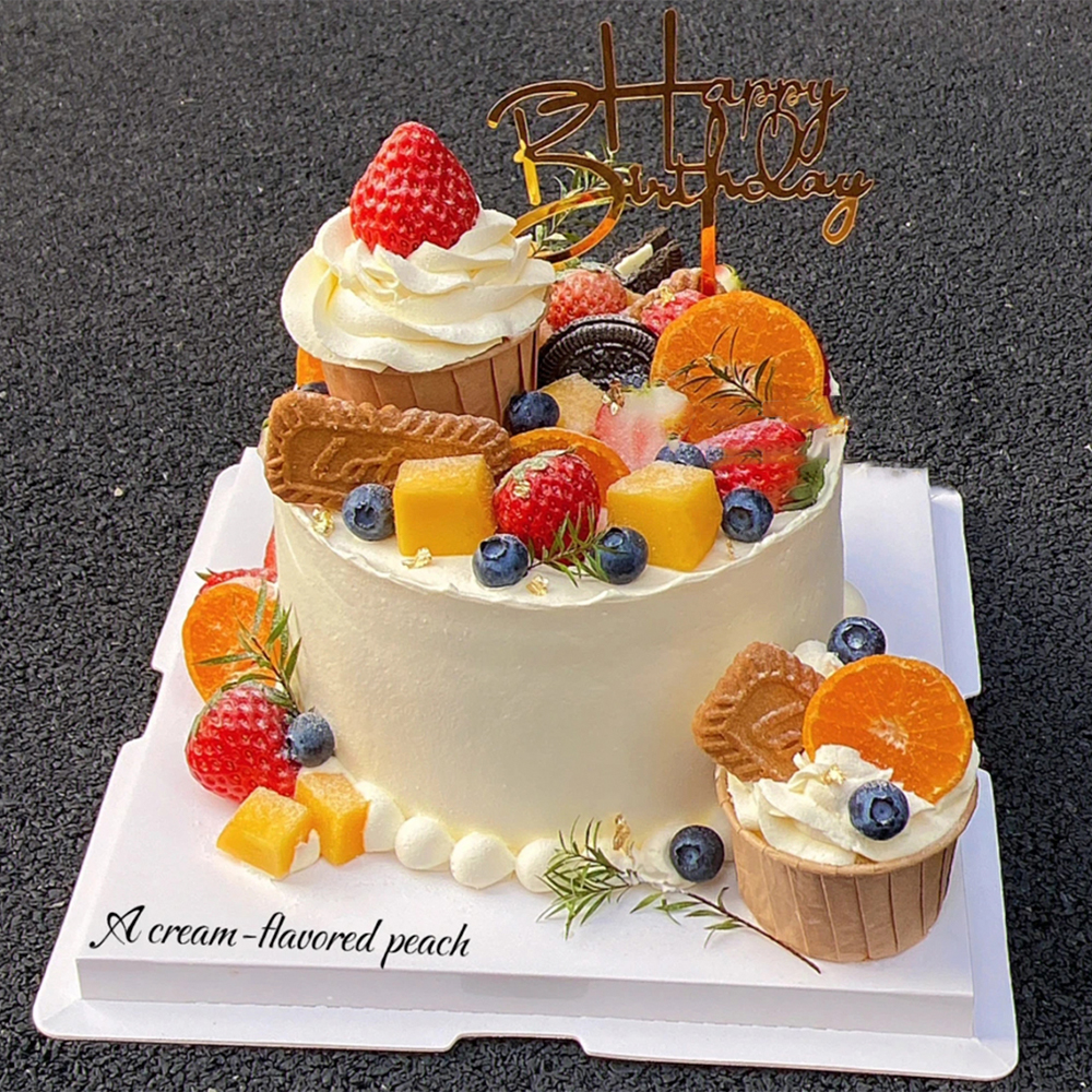 鲜果塔-水果生日蛋糕