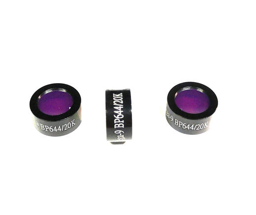 BP644/20K OD4@200-900 T>85% Φ12.7*6 带通滤光片 （带套圈） 商品图0