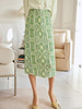 OLrain欧芮儿法式碎花半身裙女夏季2023新款高腰百褶小清新直筒裙 商品缩略图0