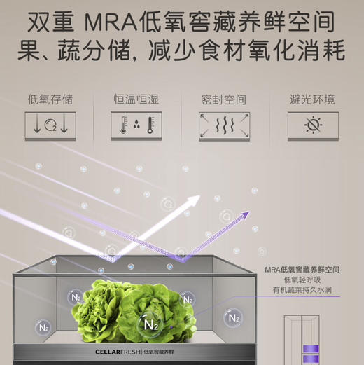 卡萨帝（Casarte）冰箱 BCD-603WGCRTM7WKU1 商品图8