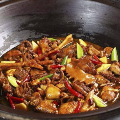 餐云铁锅炒鸡酱  源自山东临沂的配方炒鸡匠人研发 你和炒鸡大师的距离只差一包酱料 （1斤装一包做10份） 商品图3