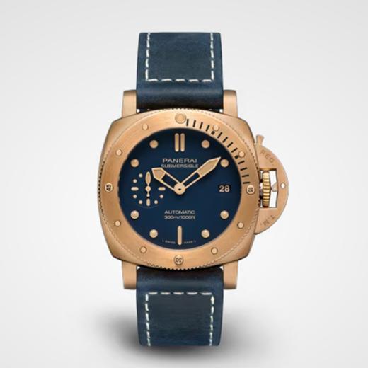 沛纳海 Panerai  Submersible 潜行系列 Bronzo Blu Abisso腕表 PAM01074 商品图0