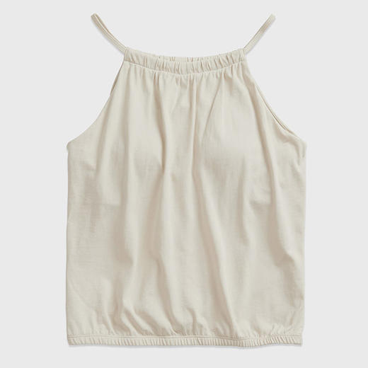 跃牌【洛水之神系列】宽松简约普拉提训练带胸垫吊带瑜伽背心HN157（舒绒棉面料，棉94.8氨纶5.2） 商品图6