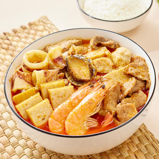 临家同款 海鲜沙茶锅 沙茶香浓 鲜咸微辣 商品图1