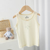 【捡漏价39元/3件】新款女宝甜美背心上衣，A类纯棉，0甲醛0荧光0硅油，无骨缝制，多种款式可选，舒适又凉快，男童网眼工字背心，儿童棉可爱打底衫A类sh 商品缩略图9