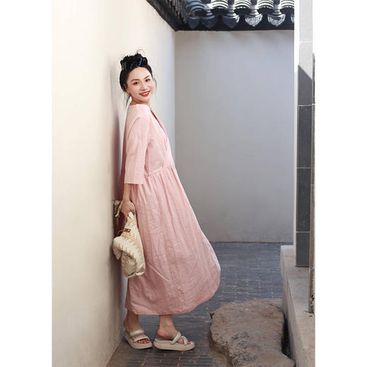 【抖音专属】连衣裙（22707447弗肯红） 商品图1