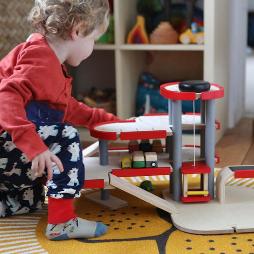 PT儿童搭建VIP停车场&消防站 商品图7