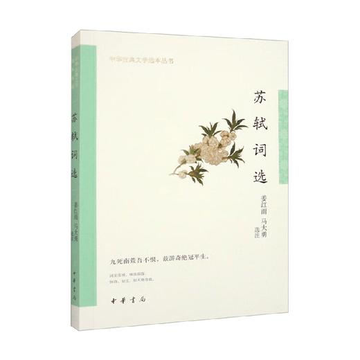 苏轼词选  中华古典文学选本丛书 姜红雨等 编著 国学古籍 商品图0