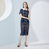 NF8H1斯尔丽瑟俪2023夏上新蕾丝职业白领小礼服时尚宴会连衣裙 商品缩略图3