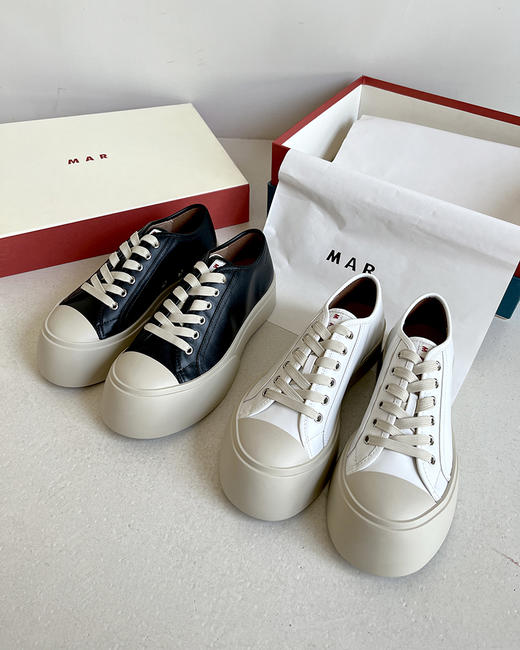 现货 THS 5.27-限时 玛尼家 蠢萌又时髦的厚底休闲鞋 低帮大头休闲鞋 3色 BZ1057 商品图3