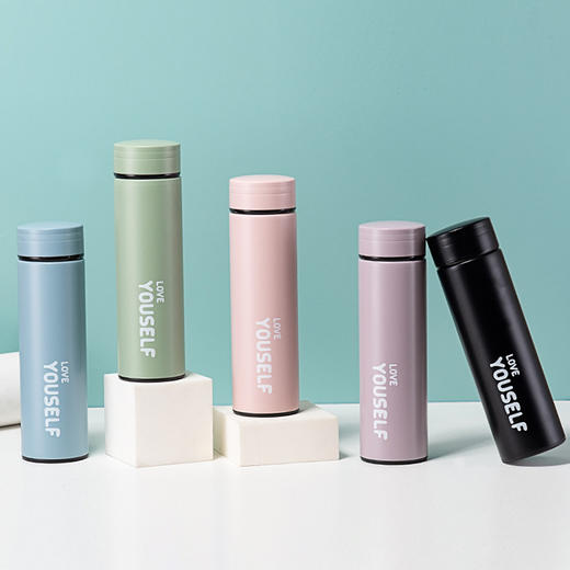 保温杯高颜值不锈钢网红泡茶水杯子大容量500mL YXRY6123 商品图2