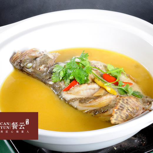 餐云创意金汤酱  源自洞庭湖区的配方  湖区煮鱼和水产类产品用途较多  后被餐饮创新者开发应用更多的菜品（10斤装一桶做120份） 商品图1