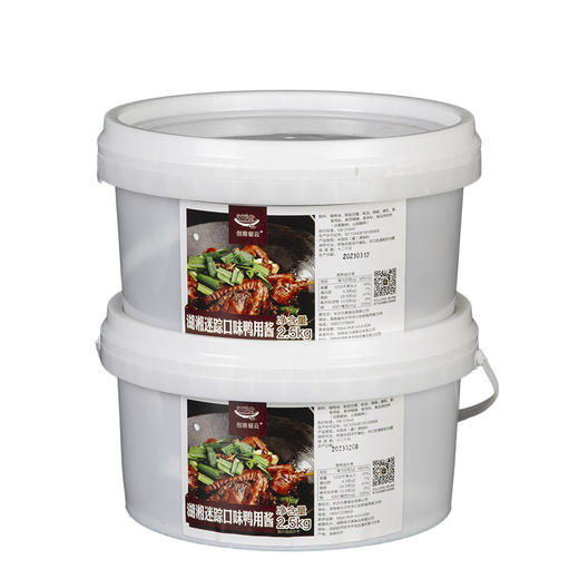 餐云迷踪口味鸭酱  迷踪菜品匠人操刀研发   超过1000家湘菜连锁特色口味鸭应用标准化配方 （5斤装一桶做25份） 商品图2