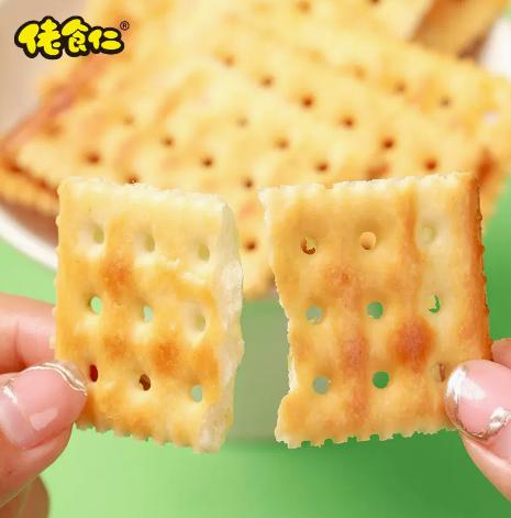 佬食仁香葱苏打饼干整箱葱香咸味无糖精梳打休闲早餐零食两箱 商品图2
