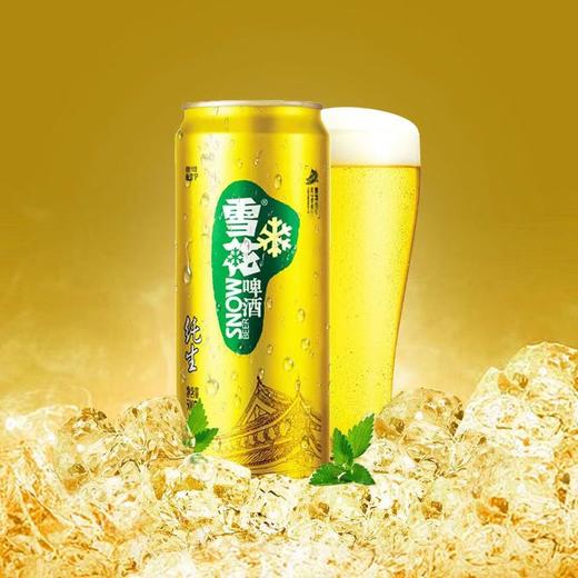 雪花 纯生啤酒 匠心营造 易拉罐装500ml×12听 /箱【BC】【ZM】 商品图1