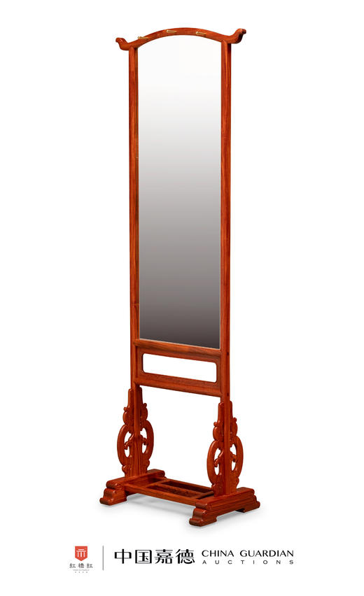 红桥红  家具严选  缅甸花梨（大果紫檀）  【177如意试衣镜】 商品图1