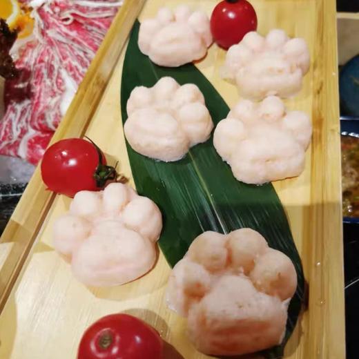 火锅新品猫爪虾滑 120g/袋 网红火锅食材 猫爪型虾滑 商品图2