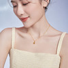 周六福黄18K金吊坠 多彩星星月亮爱心挂坠不含项链可爱礼物送女生 商品缩略图4