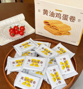 黄油鸡蛋卷 浓郁黄油 酥脆可口