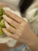 Oflye潮流饰品  轻奢树叶戒指女新款小众叶子设计感复古食指开口戒女★ 商品缩略图0