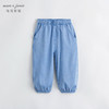 马克珍妮夏装新款 女童束脚薄款牛仔防蚊裤 儿童裤子231809 商品缩略图0