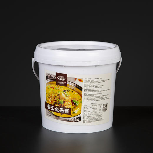 餐云创意金汤酱  源自洞庭湖区的配方  湖区煮鱼和水产类产品用途较多  后被餐饮创新者开发应用更多的菜品（10斤装一桶做120份） 商品图3