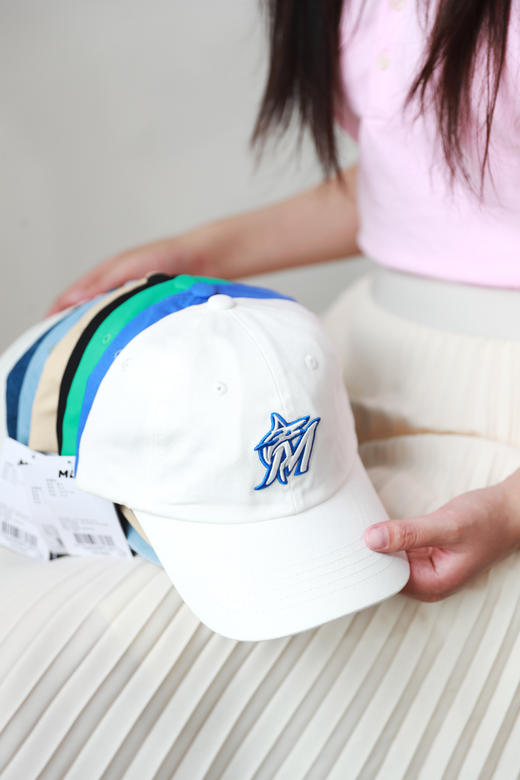 39000韩元一顶，帽子大合集。首尔渠道丹宁小标刺绣棒球帽J052507 商品图11