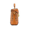 MCM 奢侈品 女士涂层帆布手提单肩斜挎包干邑色LOGO图案 MWRAABF03CO001 商品缩略图4