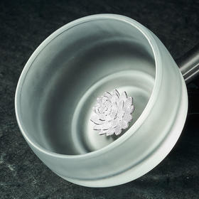 【日用百货】-镶银琉璃茶杯主人杯单杯盏杯功夫茶具