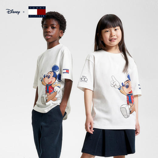 [DISNEY联名系列] TOMMY 秋 大童 小童 短袖T恤 KS0KS00474 商品图0