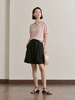A字仿麻醋酸褶裥短裤（两色）FB4230236 商品缩略图3