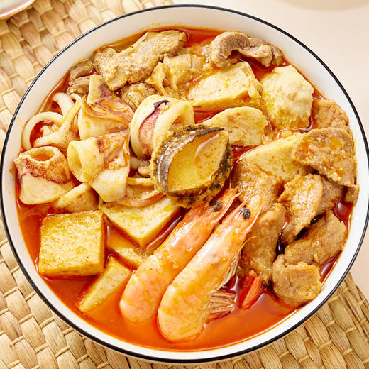 临家同款 海鲜沙茶锅 沙茶香浓 鲜咸微辣 商品图0