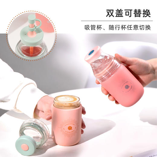 日本momoconcept品牌CUBE · GLASS TUMBLER
大立方 · 玻璃双盖杯 商品图9