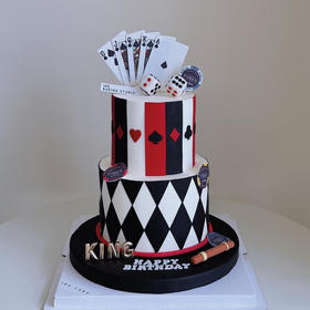 KING扑克牌（奶油霜抹面）