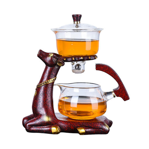 【日用百货】-网红懒人茶具套装家用功夫泡茶小套玻璃自动茶杯 商品图4