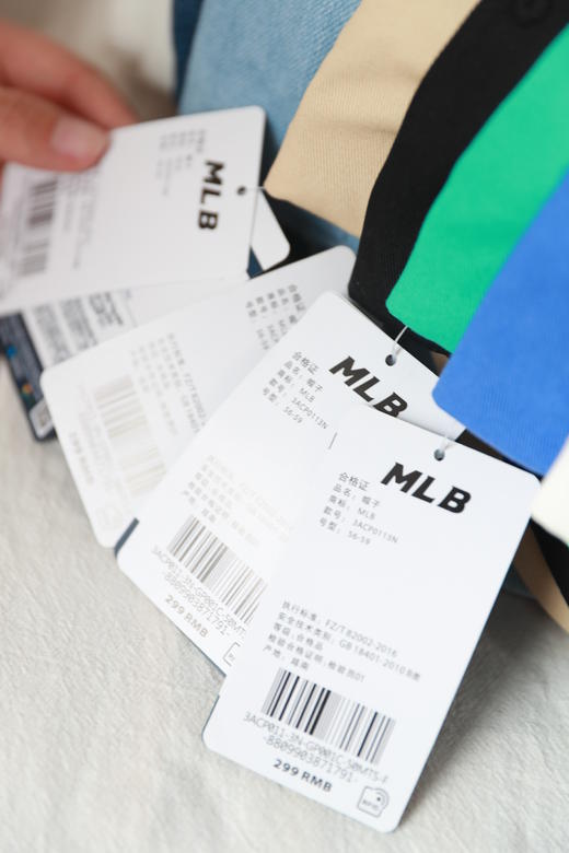 39000韩元一顶，帽子大合集。首尔渠道丹宁小标刺绣棒球帽J052507 商品图12