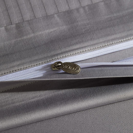 佳丽斯100S贡缎床上四件套轻奢高级感纯棉全棉被套长绒棉床笠光影空间 商品图2