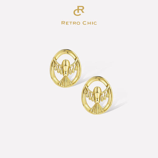 【刘恋同款】大英博物馆联名系列 Retro Chic 飞鹰耳环 商品图0
