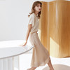 【醋纤半身裙】23年春夏新品女士半身裙时尚中长款内搭衬布防透裙子 商品缩略图3