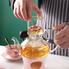 【日用百货】-花茶套装水果茶壶玻璃花茶壶 商品缩略图3